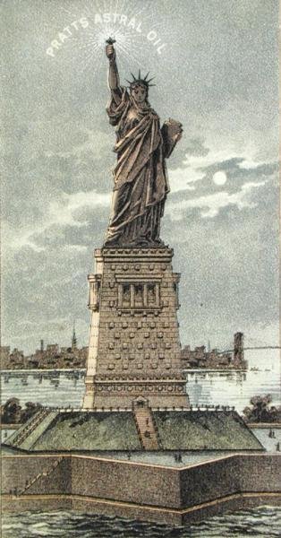 Pratts Astral Oil (färg litho) av American School
