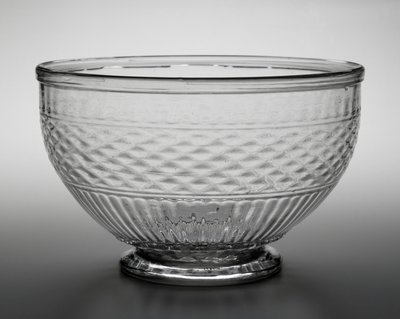 Punch Bowl, ca. 1820-1840 (blyglas) av American School