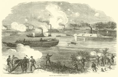 Razzia av de konfedererade järnklädda, februari 1865 av American School