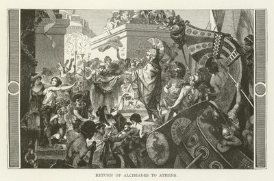 Alkibiades återkomst till Aten av American School
