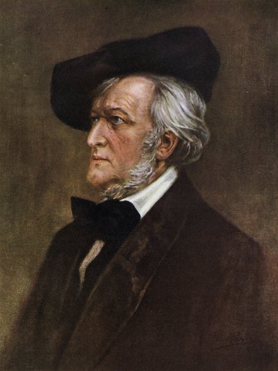 Richard Wagner (litografi) av American School