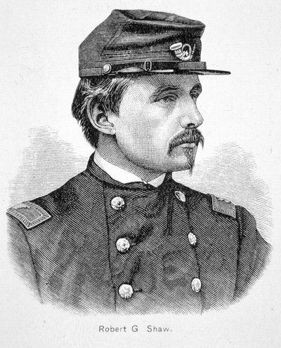 Robert Gould Shaw (1837-63) (gravyr) av American School