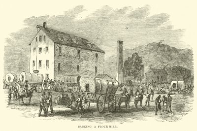 Plundra en mjölkvarn, juli 1864 av American School
