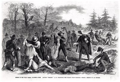 Scener i kriget: Rebel Soldiers after Battle 