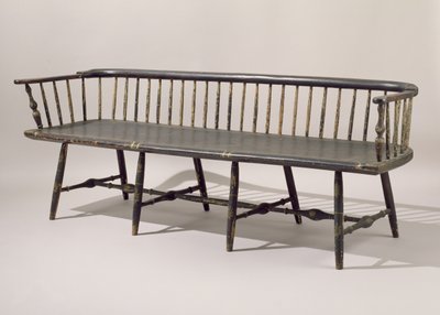 Soffa, 1807-14 (målad lönn) av American School