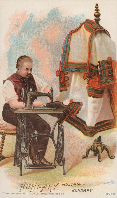 Symaskin, Ungern, Österrike-Ungern av American School