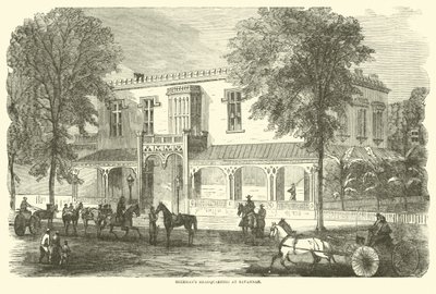 Shermans högkvarter i Savannah, december 1864 av American School