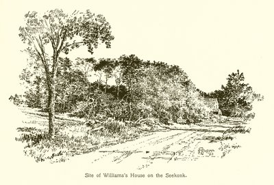 Plats för Williamss House på Seekonk av American School