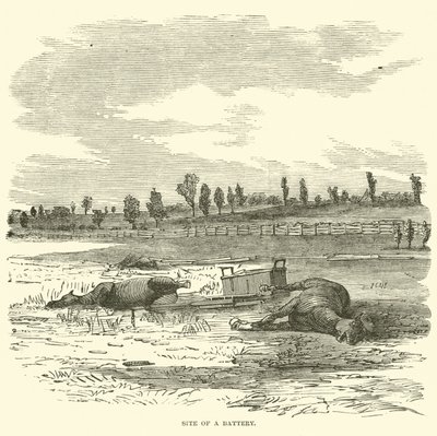 Plats för ett batteri, september 1862 av American School