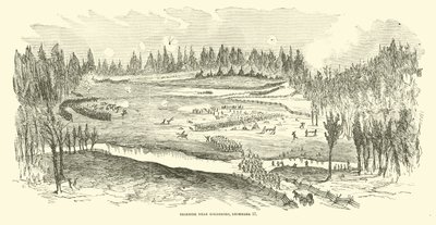 skärmytsling nära Goldsboro, 17 december, december 1862 av American School