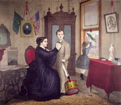 St. Patricks Day in America, publicerad av Duval and Hunter, Philadelphia, 1872 av American School