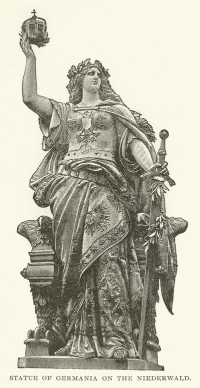 Staty av Germania på Niederwald av American School