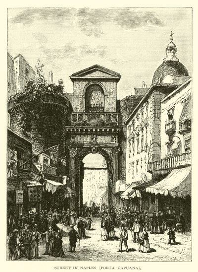Gata i Neapel, Porta Capuana av American School