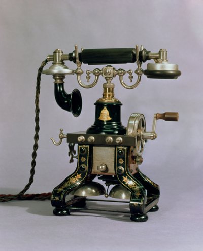 Telefon, National Telephone Service, USA, 1890 av American School