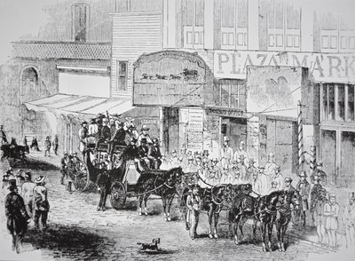 Butterfield Overland Mail Coach, publicerad i Harper