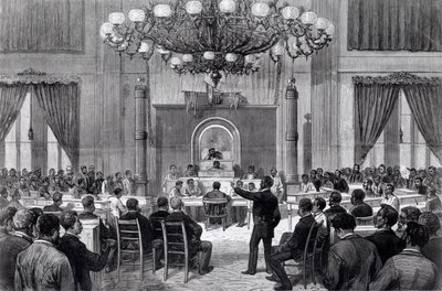 The Colored National Convention i Session, Nashville, Tennessee, 5-7 april 1876, från 