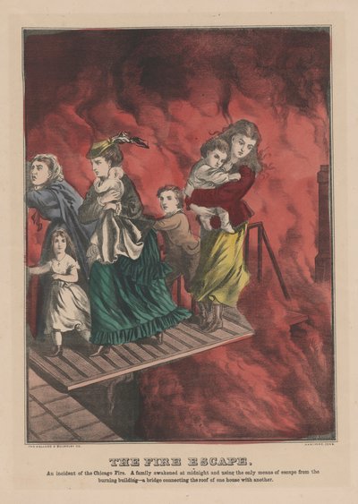 Brandflykten, 1871 av American School