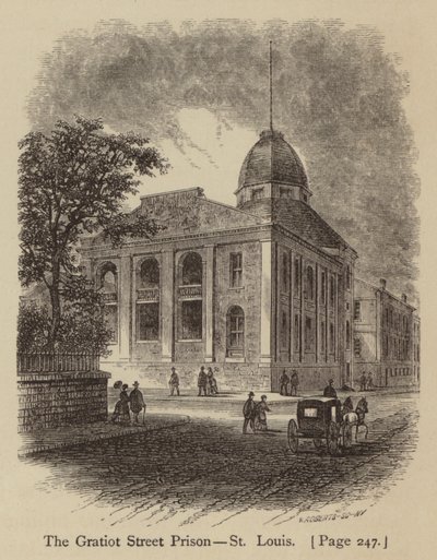 Gratiot Street Prison, St Louis (gravyr) av American School