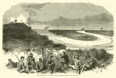 The Investment of Vicksburg, Shermans extremhöger vid Mississippi, maj 1863 av American School