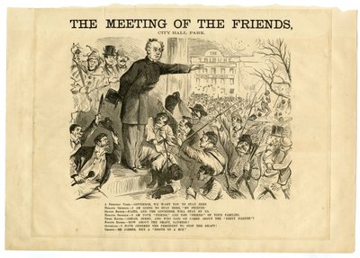 Vännernas möte, Stadshusparken, 1863 av American School
