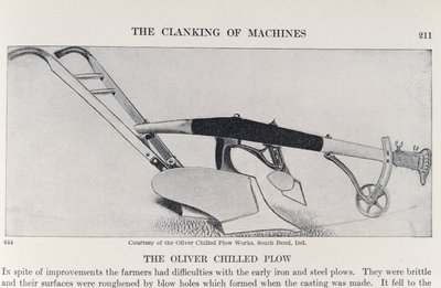 The Oliver Chilled Plough, från The Pageant of America, Vol.3, av Ralph Henry Gabriel, 1926 av American School