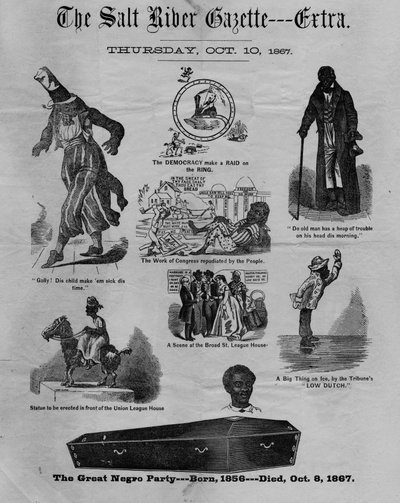 The Salt River Gazette: extra, 1867 av American School