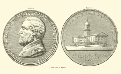 Thomasmedaljen, oktober 1863 av American School