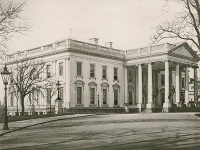 Vita huset, Washington DC (fotogravyr) av American School
