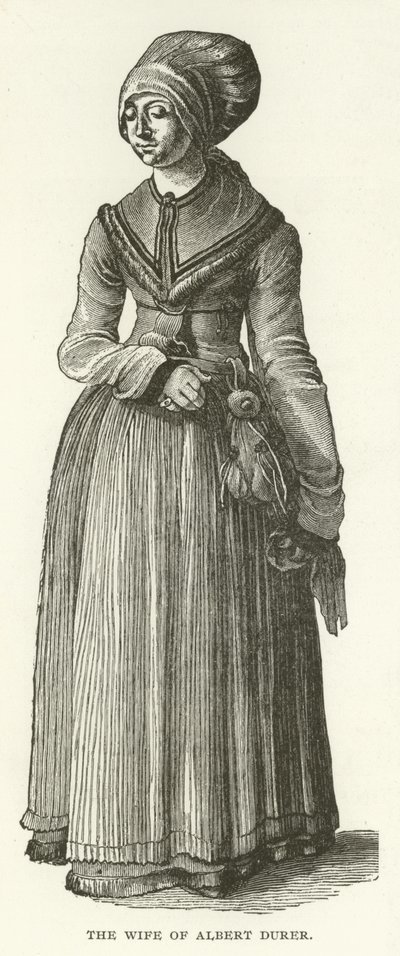 Hustrun till Albert Durer av American School