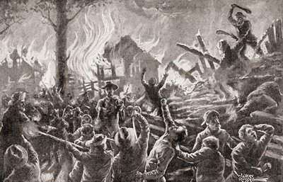 Inbördeskriget i Kansas aka Bleeding Kansas, Bloody Kansas eller Border War, från 