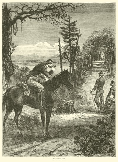 Kurirlinjen, april 1863 av American School