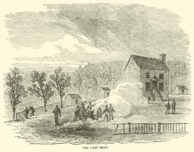 Det sista skottet, april 1865 av American School