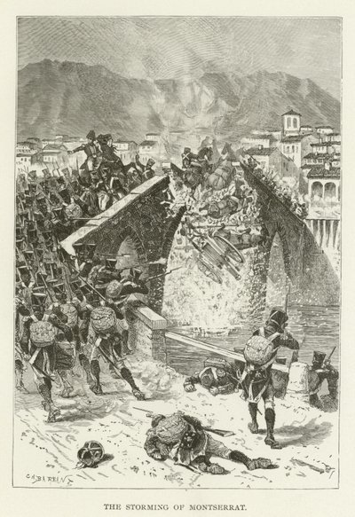 Stormningen av Montserrat av American School