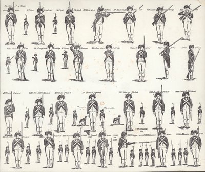 US Manual of Arms (litho) av American School