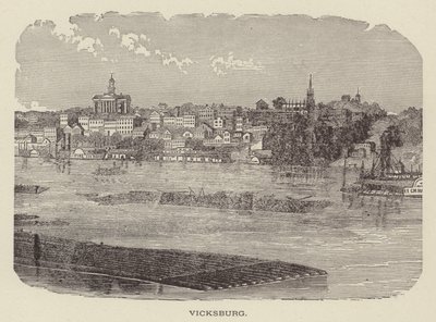 Vicksburg, Mississippi, USA (gravyr) av American School
