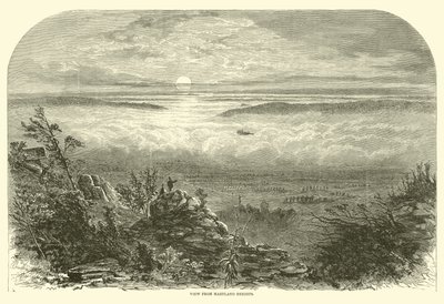 Utsikt från Maryland Heights, september 1862 av American School