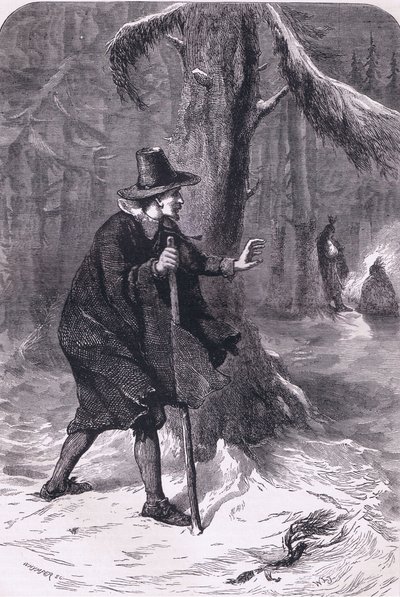 William i skogen, illustration från Cassell
