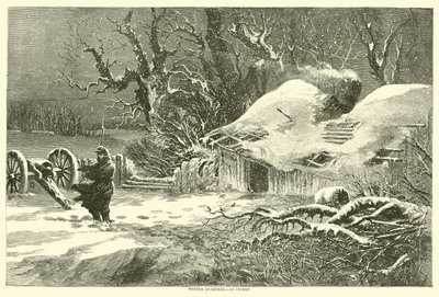 Winter Quarters, på Picket, februari 1864 av American School