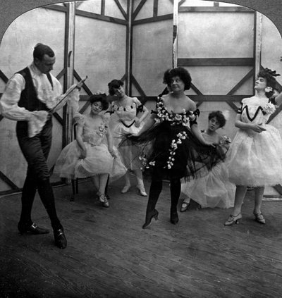 Balettskolan. av American Stereoscopic Company