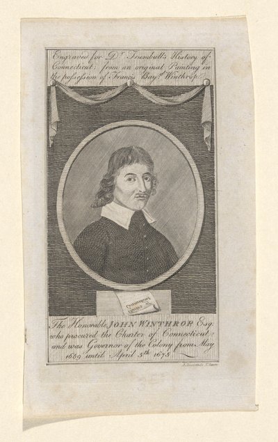 Porträtt av John Winthrop av Amos Doolittle