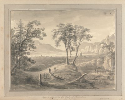 Utsikter i England, Skottland och Wales: Från en bild i hertigen av Devonshires hus i Londesbro