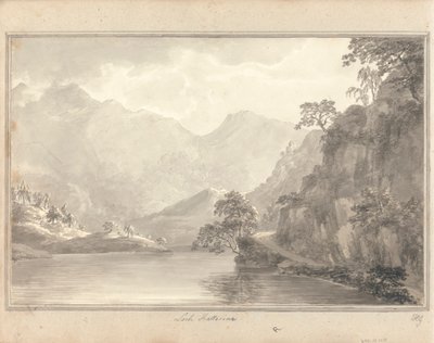 Utsikter i England, Skottland och Wales: Turné i Skottland; Loch Katterine av Amos Green