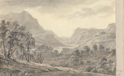 Utsikter i England, Skottland och Wales; Turné i Skottland: Nära Wyburn Lake av Amos Green