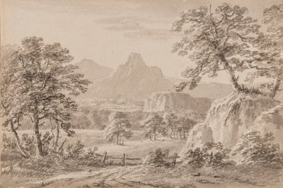 Yorkshire Capriccio (penna, borste och tvätta på papper) av Amos Green