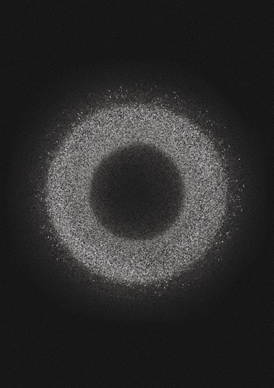 Abstrakt ljusring av Amy Louise Baker