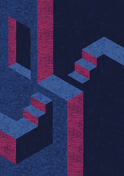 Den omöjliga trappillusionen av Amy Louise Baker