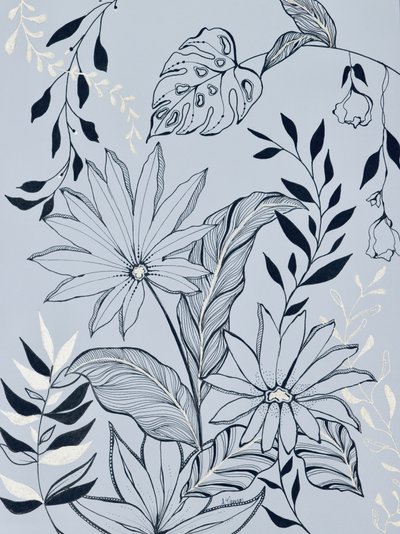 Lugnt tropiskt bladverk av Amy Tieman