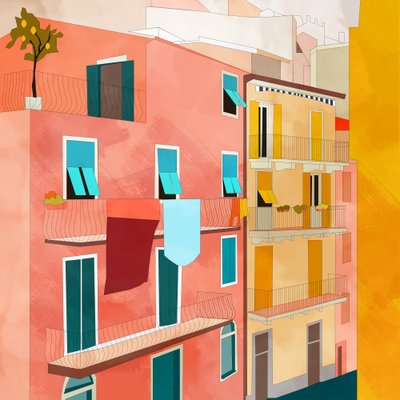 Hus i Little Italy av Ana Rut Bre