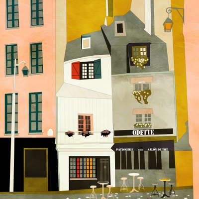 Paris, Montmartre 1 av Ana Rut Bre