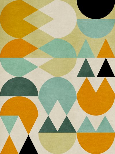 Rainbow Plus Shapes5 av Ana Rut Bre